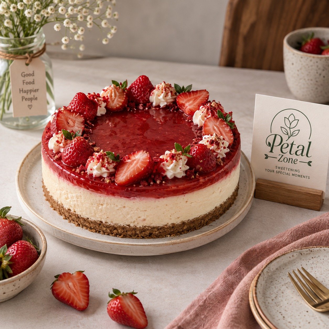 Strawberry Kiss – Strawberry Cheesecake