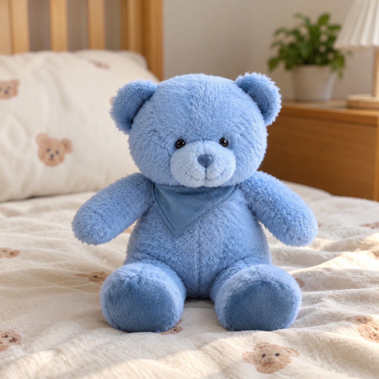 Dreamy Hugs – Blue Teddy Bear