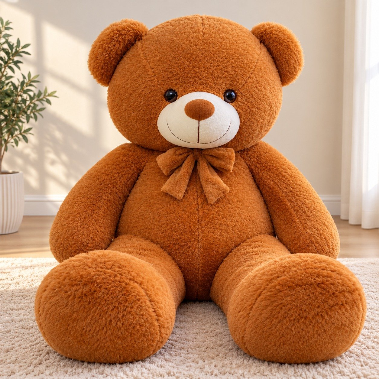 Cocoa Giant – 4-Foot Teddy Bear