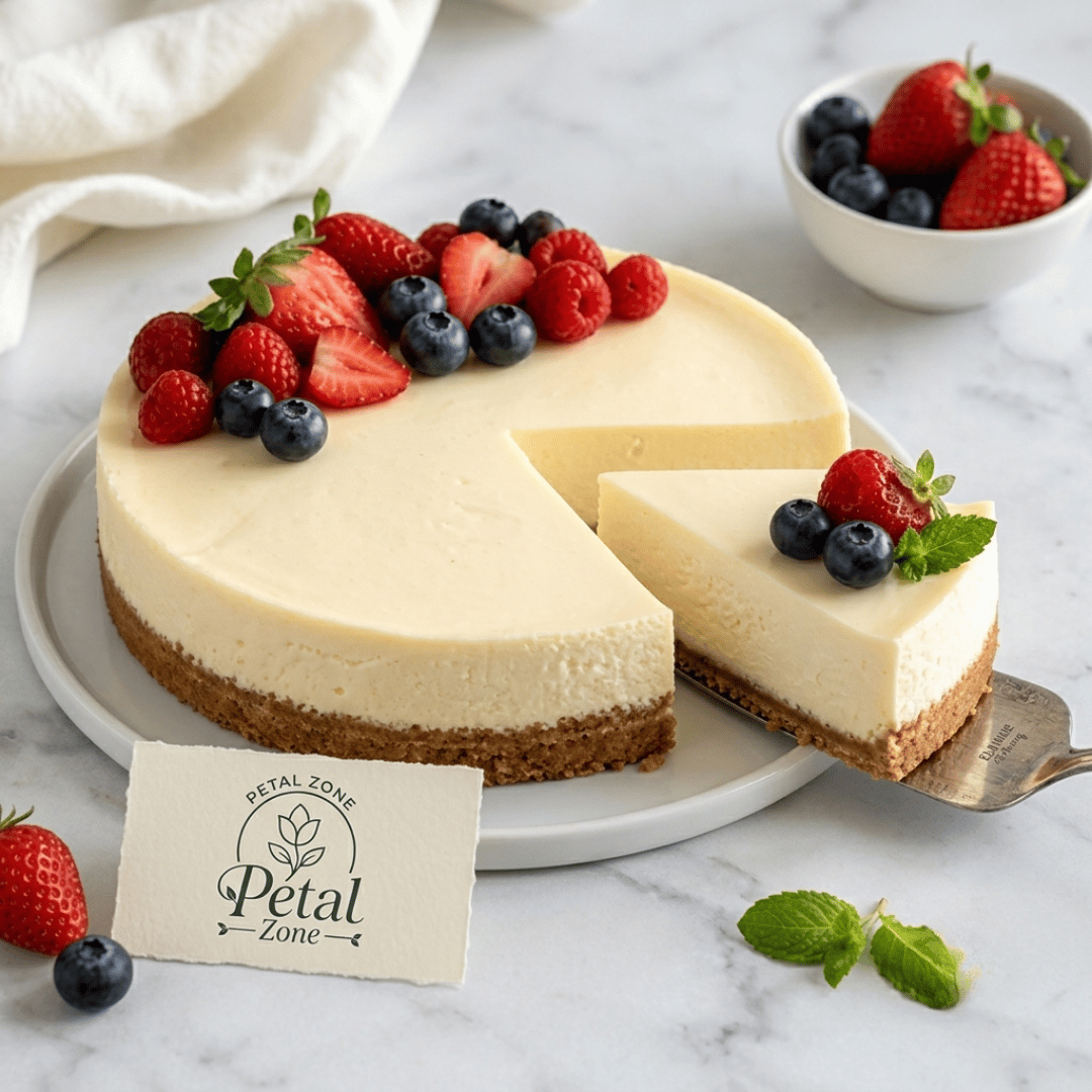 Vanilla Dream – Classic Vanilla Cheesecake