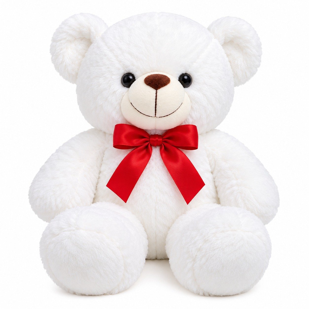 Snowy Cuddle – White Mini Teddy Bear