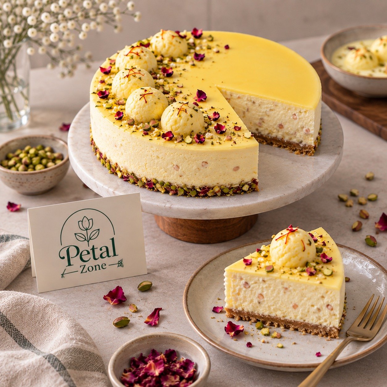 Royal Rasmalai – Rasmalai Cheesecake 2
