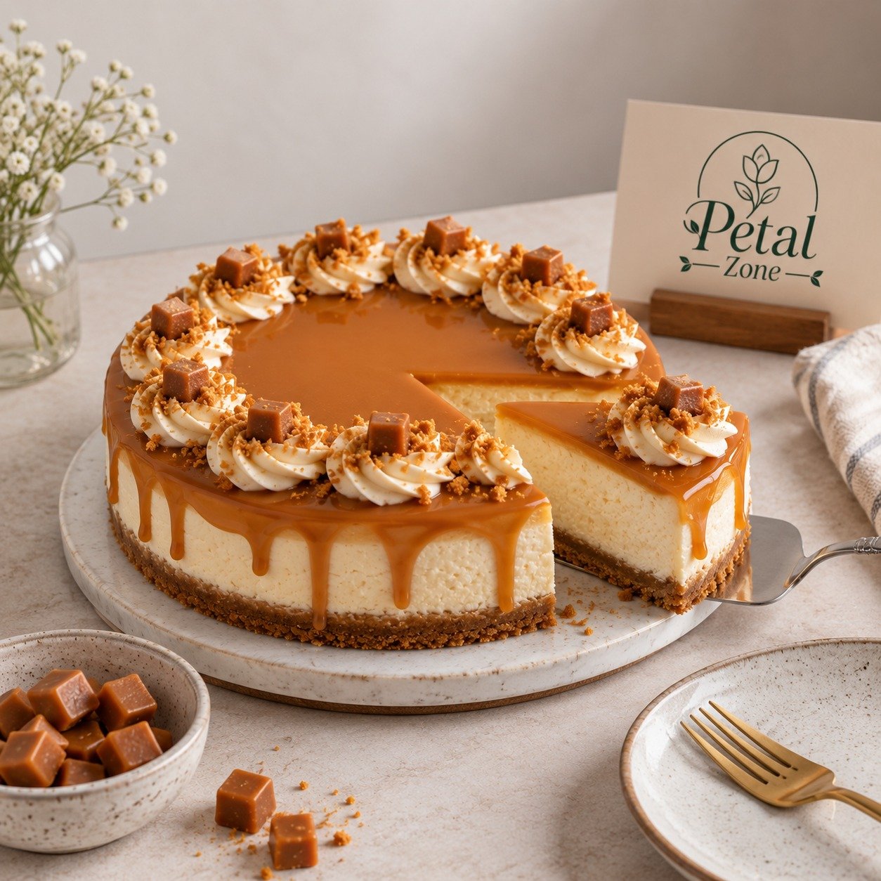 Caramel Indulgence – Caramel Cheesecake 2