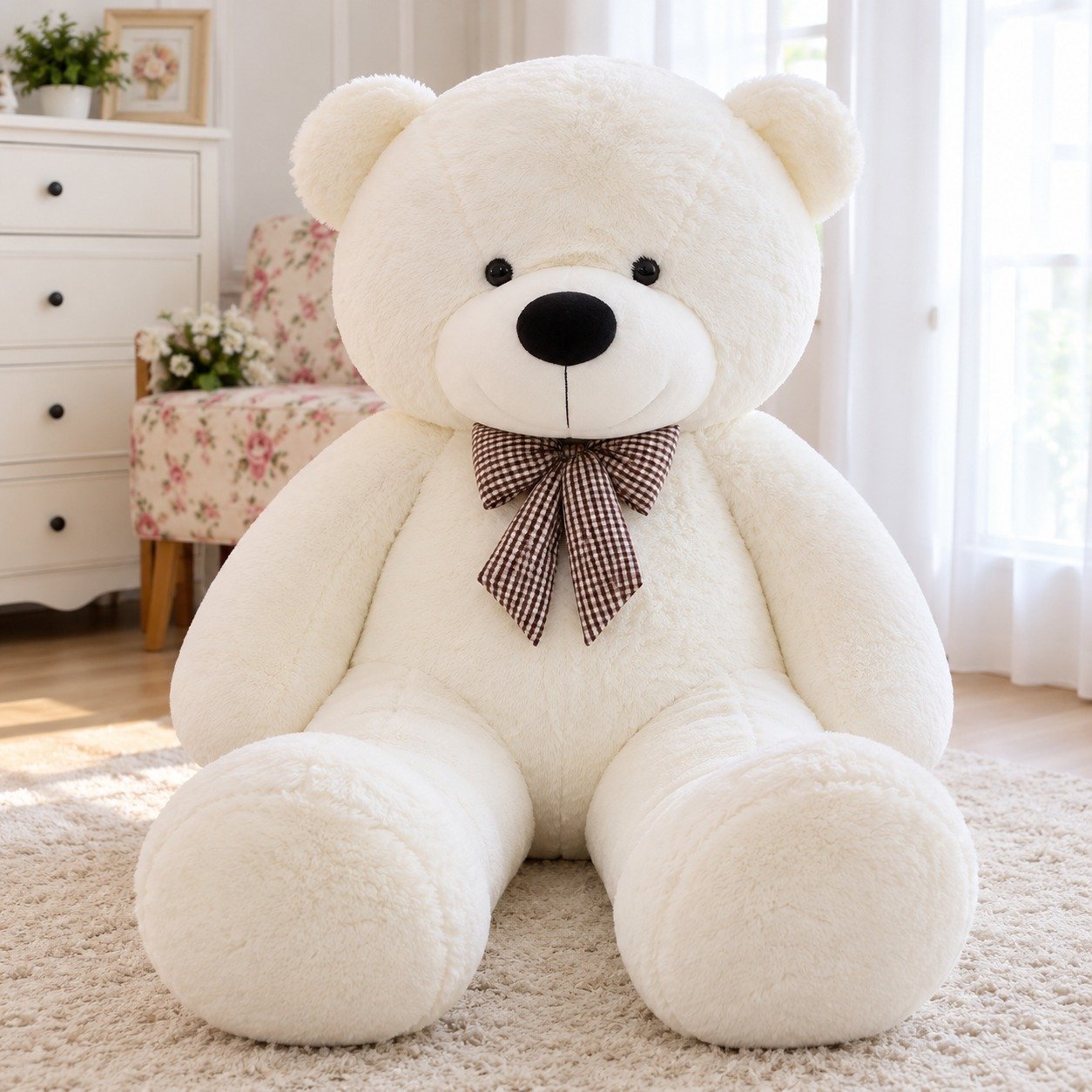 Arctic Cloud – 4-Foot Teddy Bear 2