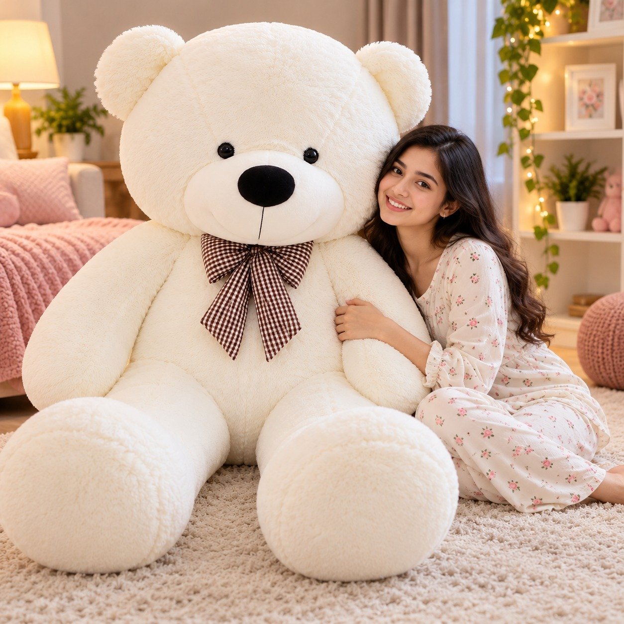 Arctic Cloud – 4-Foot Teddy Bear 3