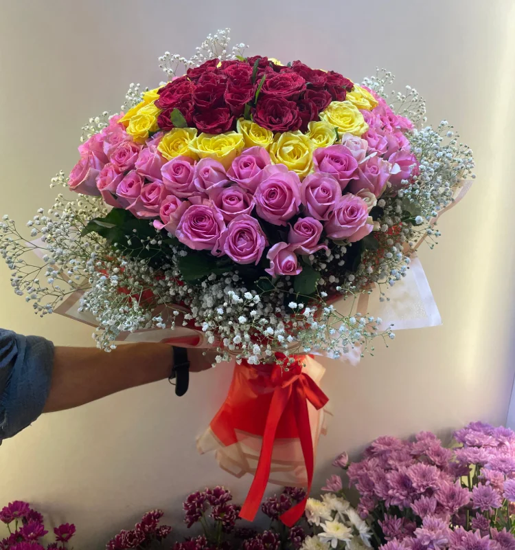 Red Rose with Dairy Milk 2