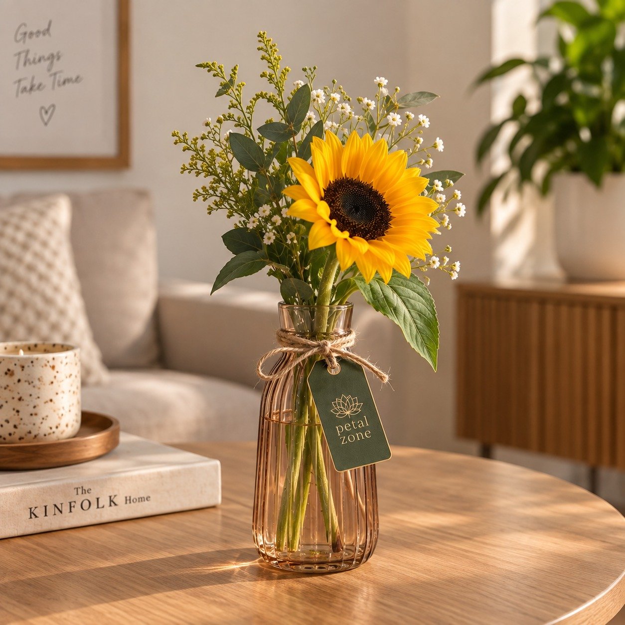 Sunshine Solo – 1 Sunflower Vase 2