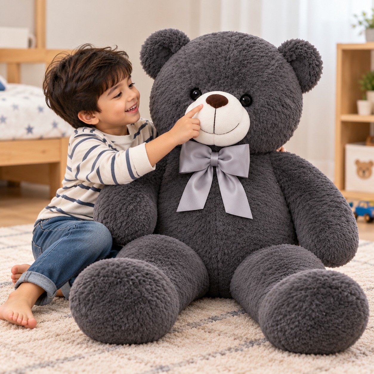 Misty Hugs – 3-Foot Teddy Bear 2