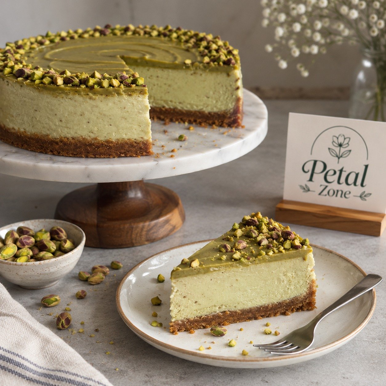 Pistachio Royale – Pistachio Cheesecake 2