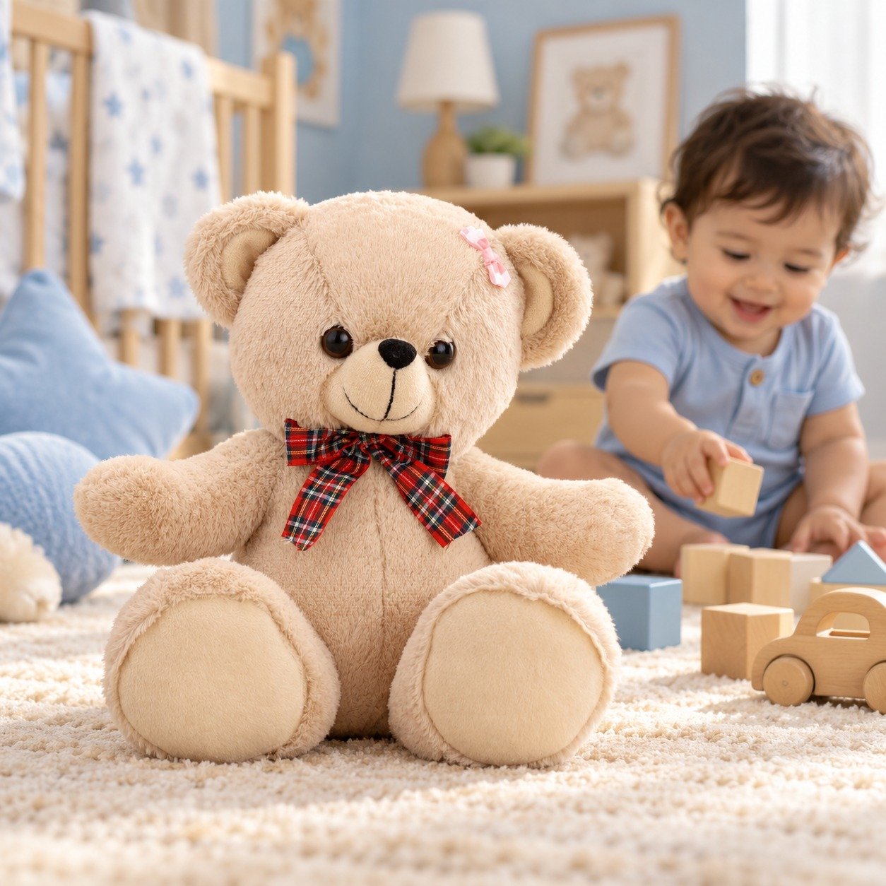 Caramel Cuddle – Brown Teddy Bear 2