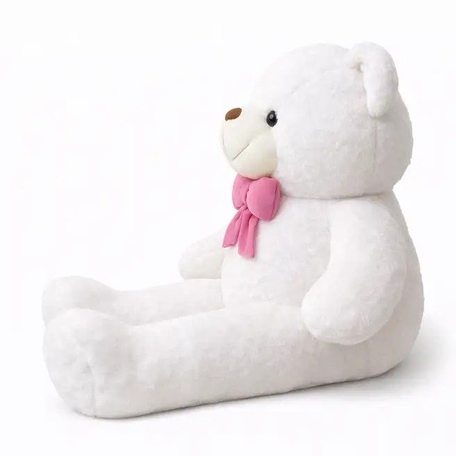 Snowy Embrace – 3-Foot Teddy Bear 2