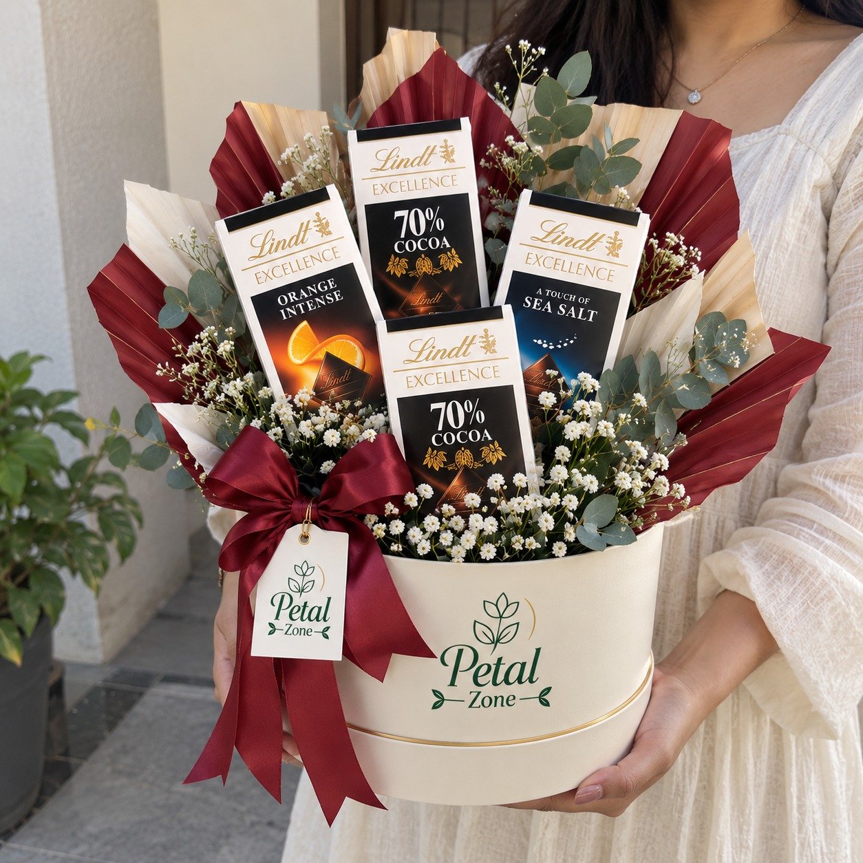 Lindt Luxe Box – Box Style Chocolate Bouquet 3