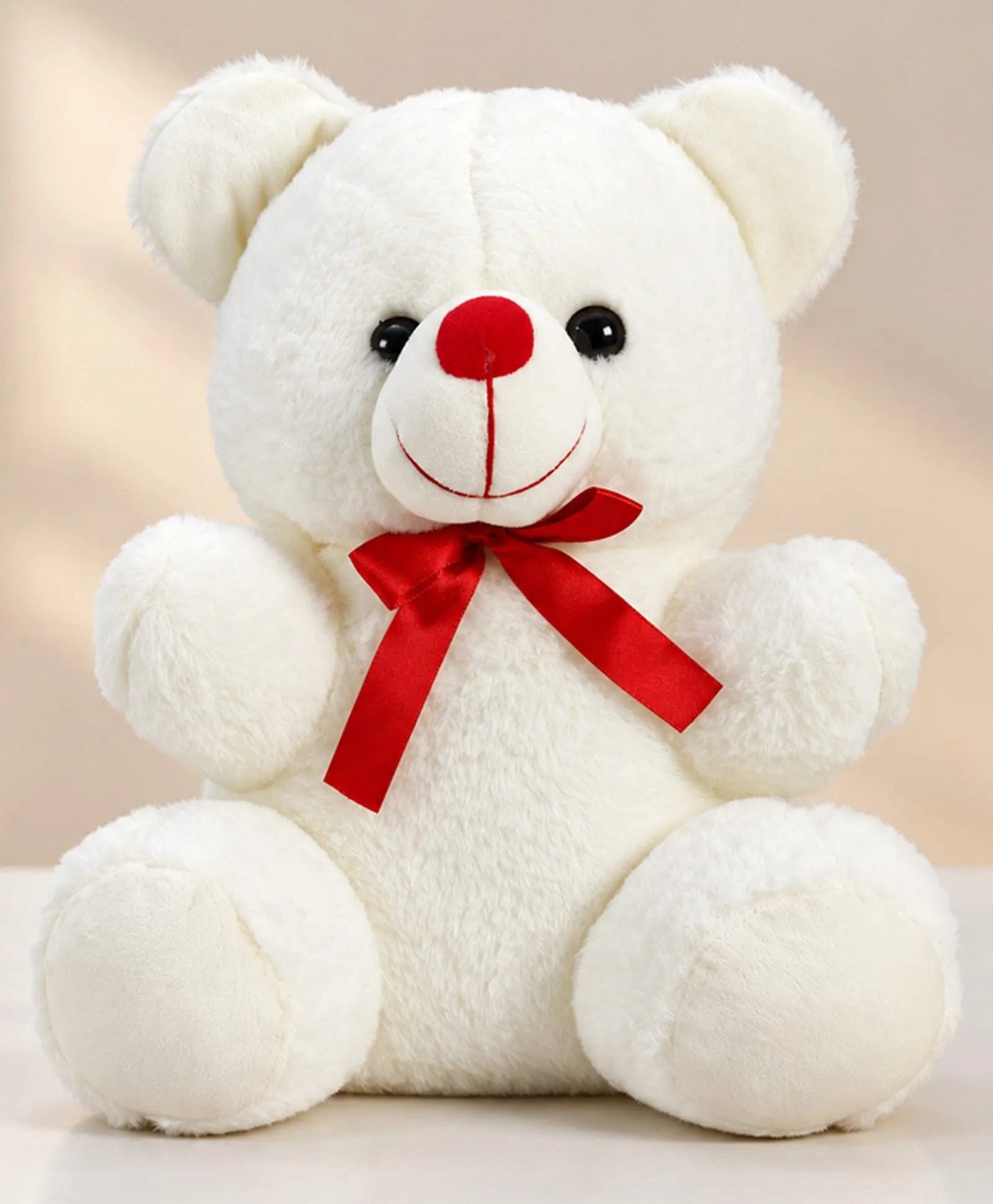 Pure Snuggles – White Teddy Bear 2