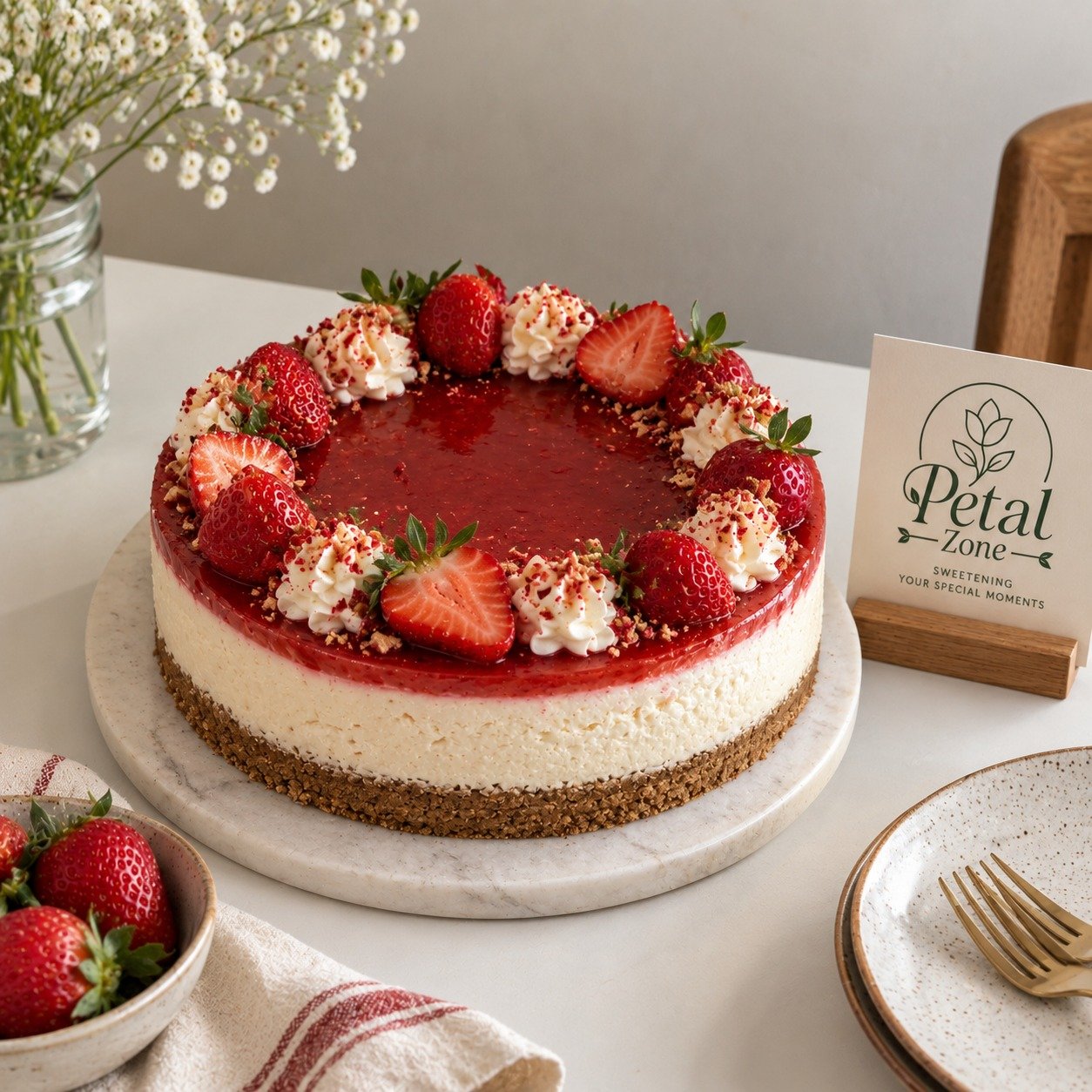 Strawberry Kiss – Strawberry Cheesecake 2
