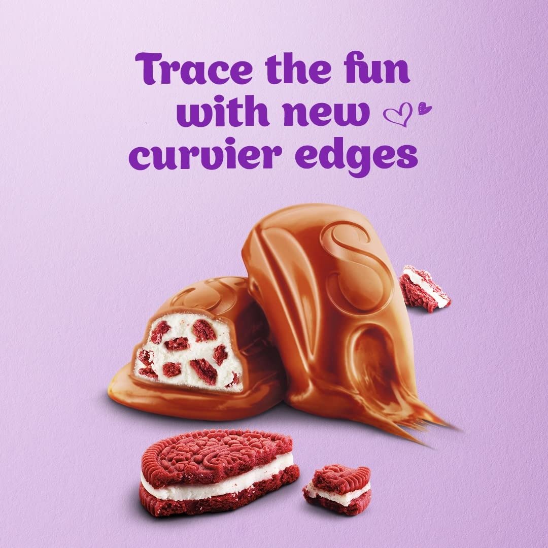 Cadbury Dairy Milk Silk Oreo Red Velvet 3