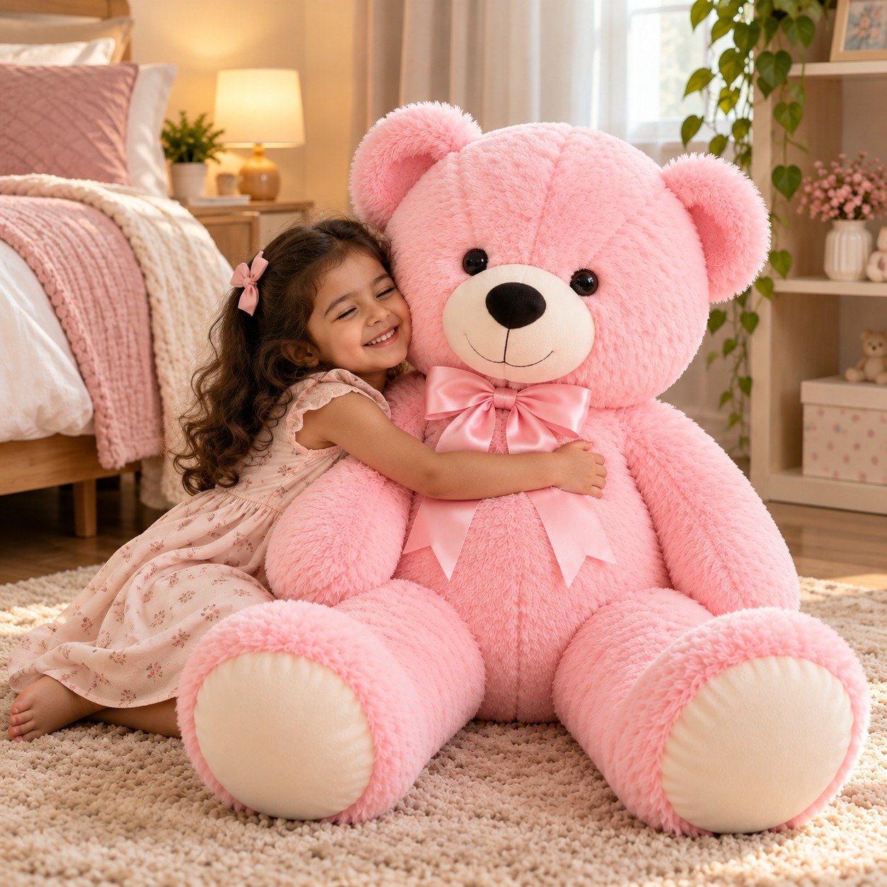Pink Paradise – 3-Foot Teddy Bear 2