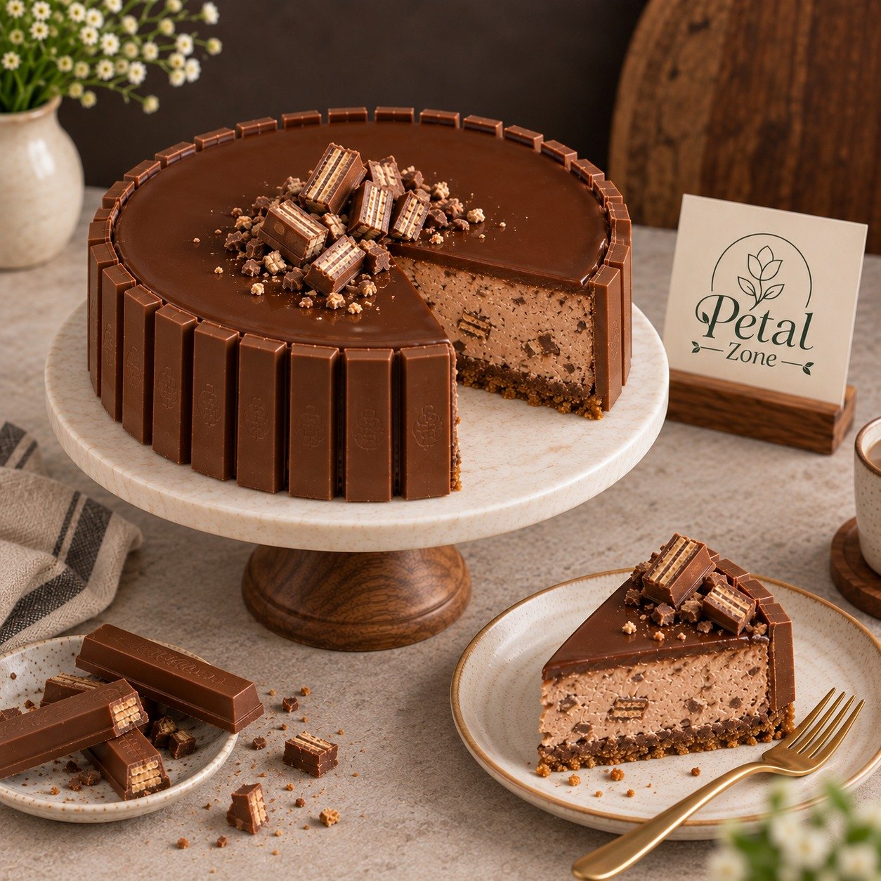 Kit Kat Crunch – Kit Kat Cheesecake 2